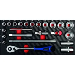 Projahn 1/2" Xi-on Werkzeug-Satz Einlage 23tlg