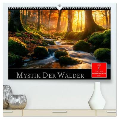 Mystik der Wälder (hochwertiger Premium Wandkalender 2027 DIN A2 quer), Kunstdruck in Hochglanz