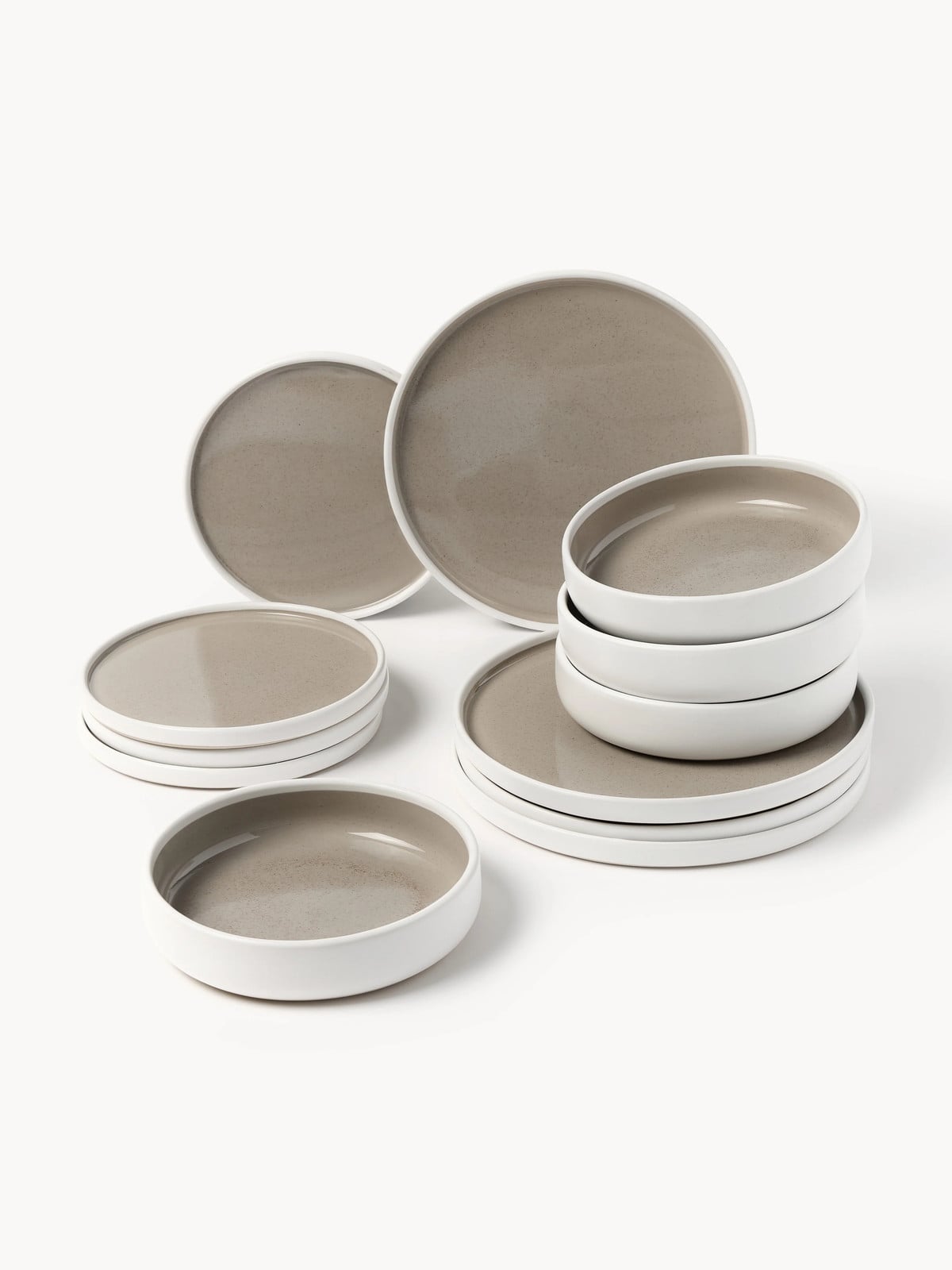 Westwing Collection Serviesset Ginger, 12-delig, 4 personen