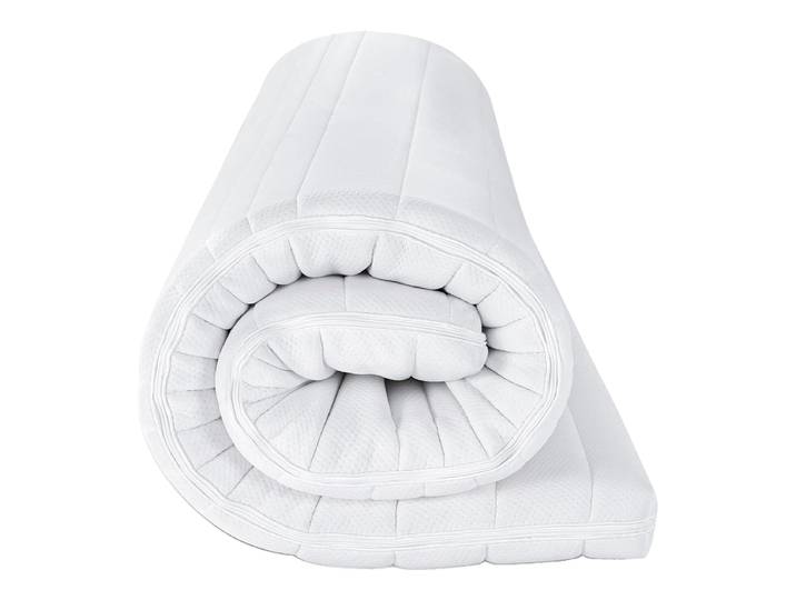 EGO HOME Surmatelas 180 x 200 cm - Surmatelas en mousse à mémoire de 8 cm H2, doux, surmatelas de confort premium avec housse amovible et lavable, respirant - Surmatelas de haute qualité pour lit à ressorts.