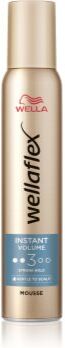 Wella flex Instant Volume Boost mousse para volume extra 200 ml. flex Instant Volume Boost