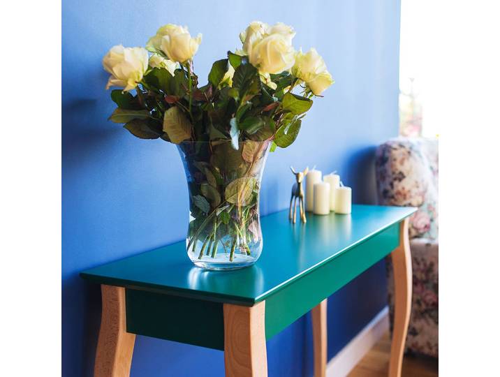 home24 Wandtafel 105cm groen/donkergroen
