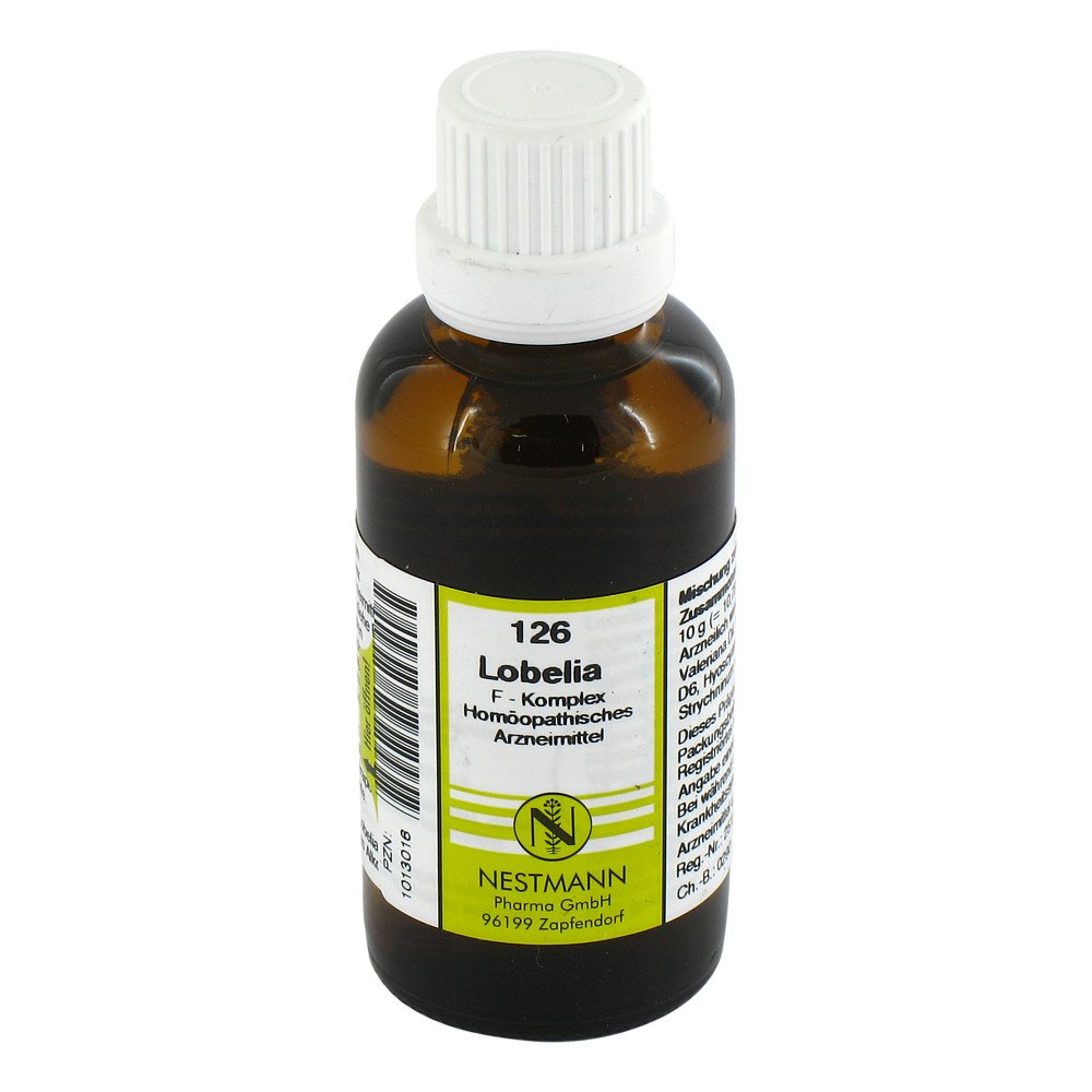 NESTMANN Pharma GmbH Lobelia F Komplex Nummer 126 Dilution 01013016