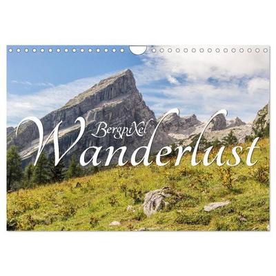 Bergpixels Wanderlust (Wandkalender 2026 DIN A4 quer), CALVENDO Monatskalender