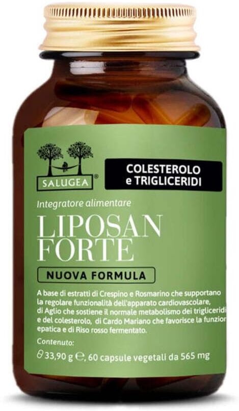 SALUGEA (RELOAD Srl) Salugea, Liposan Forte Nuova Formula, 60 Capsule Vegetali