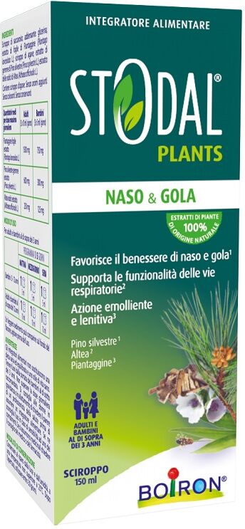 BOIRON Srl STODAL Plants Naso&Gola 150ml