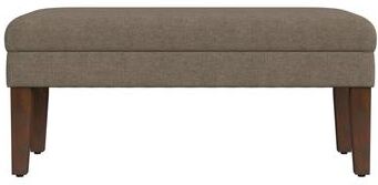HomePop Textured Decorative Storage Bench