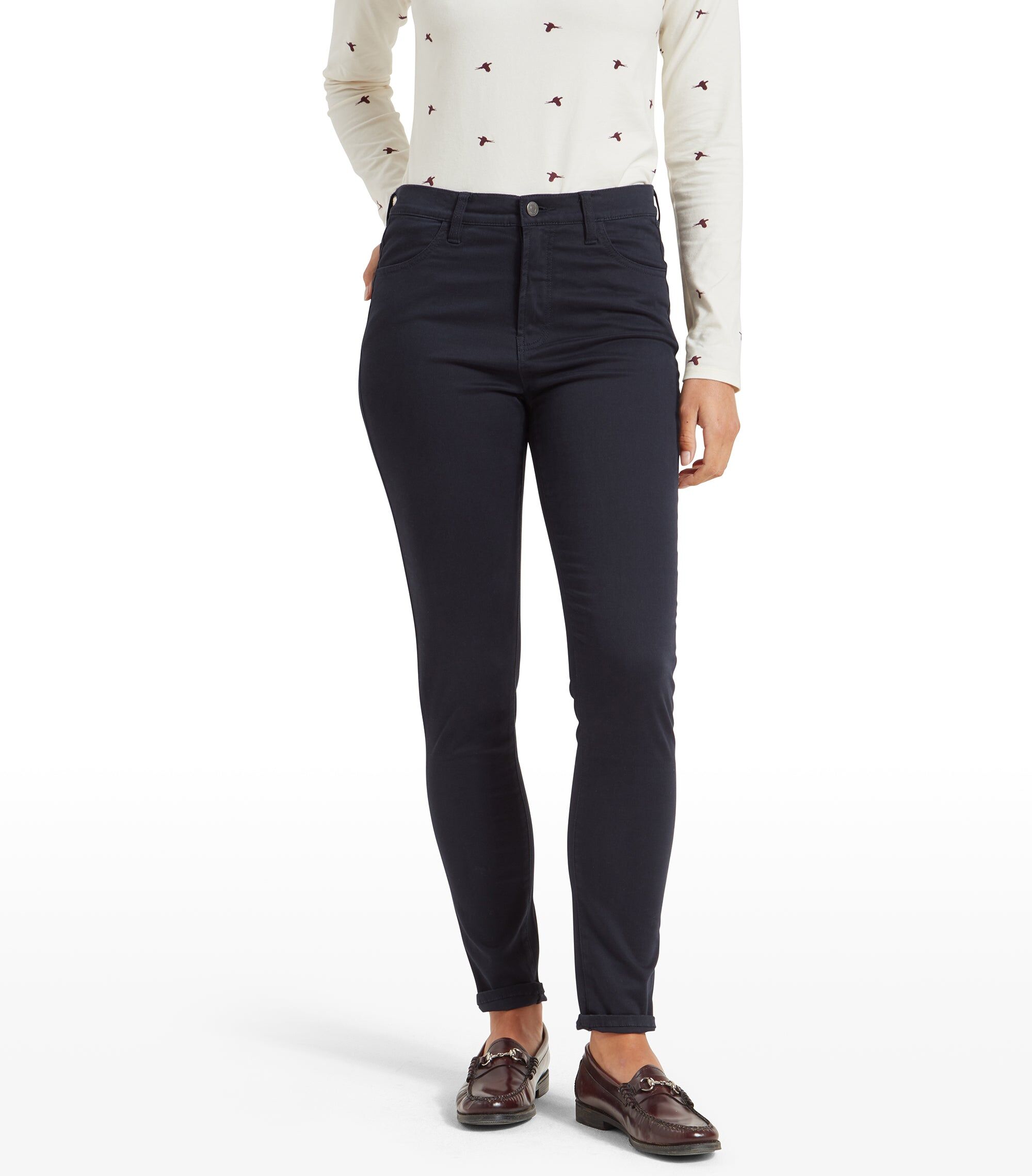 Schöffel Country Poppy Jeans - Navy - Size UK18 - Women