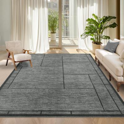 Garvee Splice Blocks Geometric Area Rug