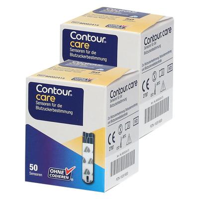 Doppelpack Contour Care Sensoren 2x50 St Teststreifen
