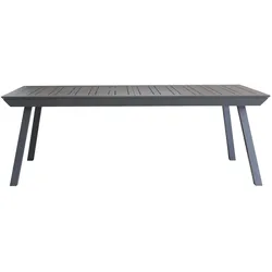 Gardissimo ausziehbarer Aluminium-Gartentisch / Ausziehtisch "Eterno",anthrazit,216 / 297 x 100 cm (L x B)