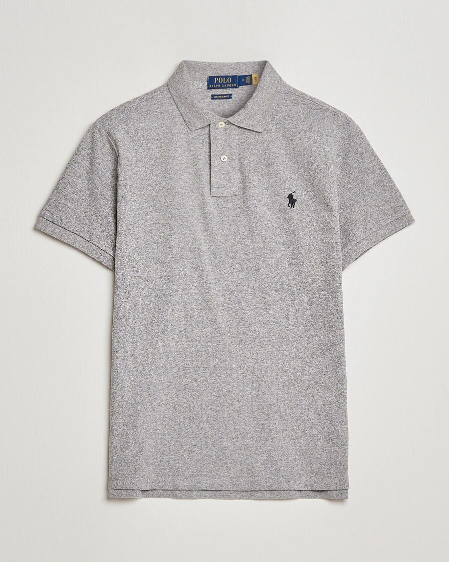 Polo Ralph Lauren Custom Slim Fit Polo Canterbury Heather