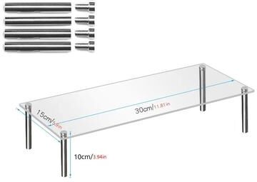 Uplift Picks Clear Acrylic Display Stand For Cupcakes And Decor xl