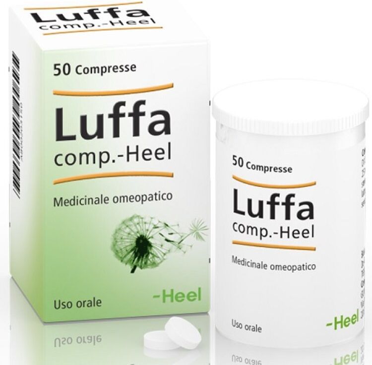 GUNA SpA Heel Luffa Compositum 50 Compresse - Medicinale Omeopatico per Allergie e Sinusiti