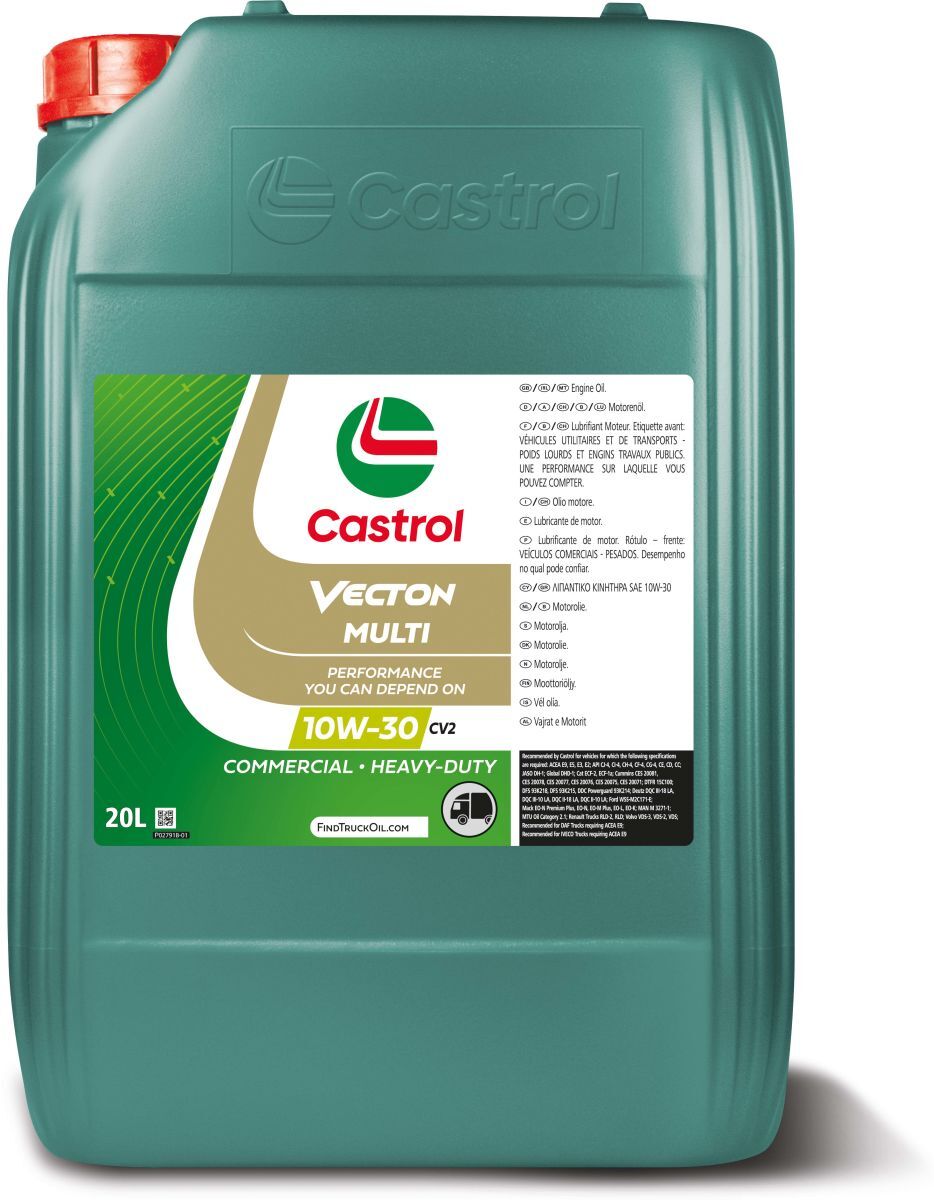 Motoröl CASTROL 161DA4 VECTON MULTI CV1 10W40 20L
