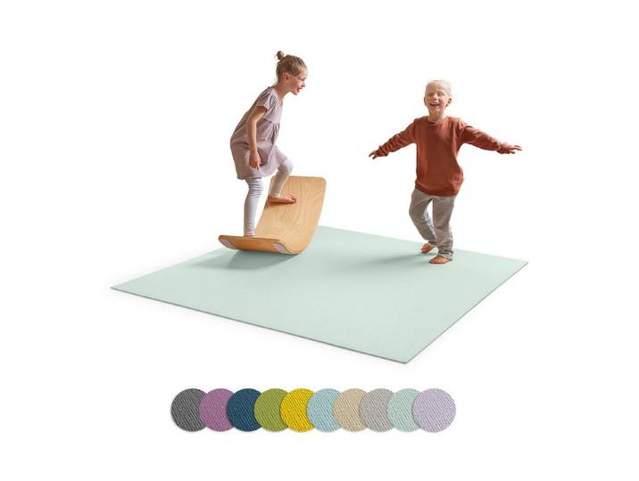 Ehrenkind Spielmatte Krabbelmatte Rutschfest, Made in Germany (Krabbeldecke für Baby, Hochwertige Krabbelmatte Baby), Spielmatte Baby, Rutschfeste Spielunterlage