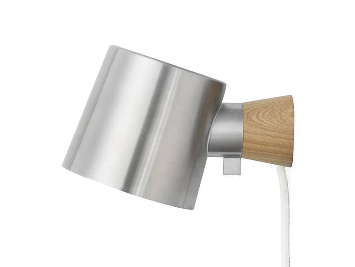 Normann Copenhagen Applique murale Rise Acier inoxydable