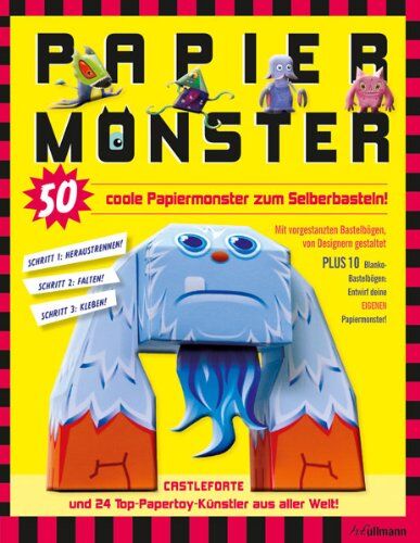 Castleforte und 24 Top-Papertoy-Künstler aus aller Welt - Papiermonster: 50 coole Papiermonster zum Selberbasteln - Preis vom 09.10.2026 07:28:09 h