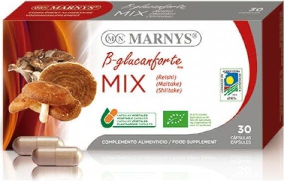 Marnys B-glucanforte Mix de Setas BIO 30caps