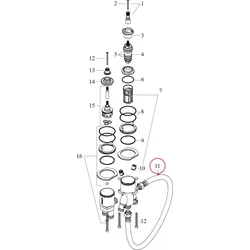 Hansgrohe Anschlussschlauch Pharo 600 mm , 25928000 25928000