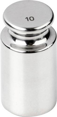 Kern 327-04 Einzelgewicht, OIML-Klasse F1, 10 g, Knopf, Edelstahl poliert