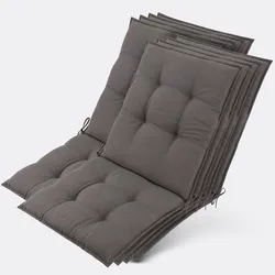 NIEDERLEHNERAUFLAGE Sun-NL 105x50x8cm Taupe (8tlg)
