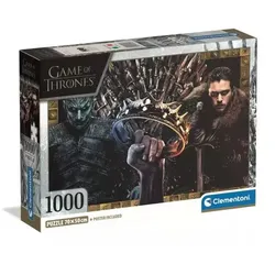 Clementoni: Game of Thrones Puzzle – 1000 Teile