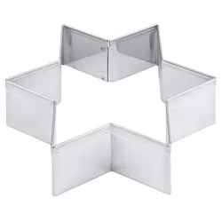 Contacto,Ausstecher Stern, glatt 4,5 cm