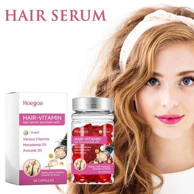 Uplifted Goods Advanced Moisturizing Leave In Hair Vitamin Capsules 10pcs