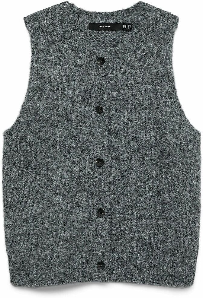 VERO MODA Gilet sans manches, boutonné
