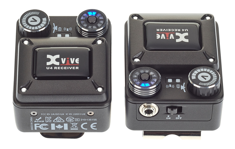 XVive U4 Wireless System Bund Bundle nero