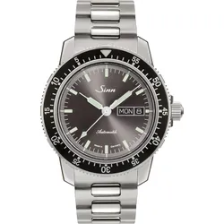 Sinn Instrumentelle Uhren 104 St Sa I A 104.014 - Sonnenschliff anthrazit,anthrazit,Stahl - 41mm