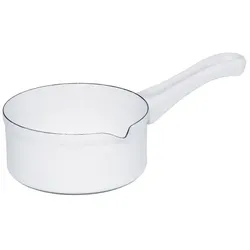 Riess Babystielkasserolle Ø14cm 0,75l Classic Weiss