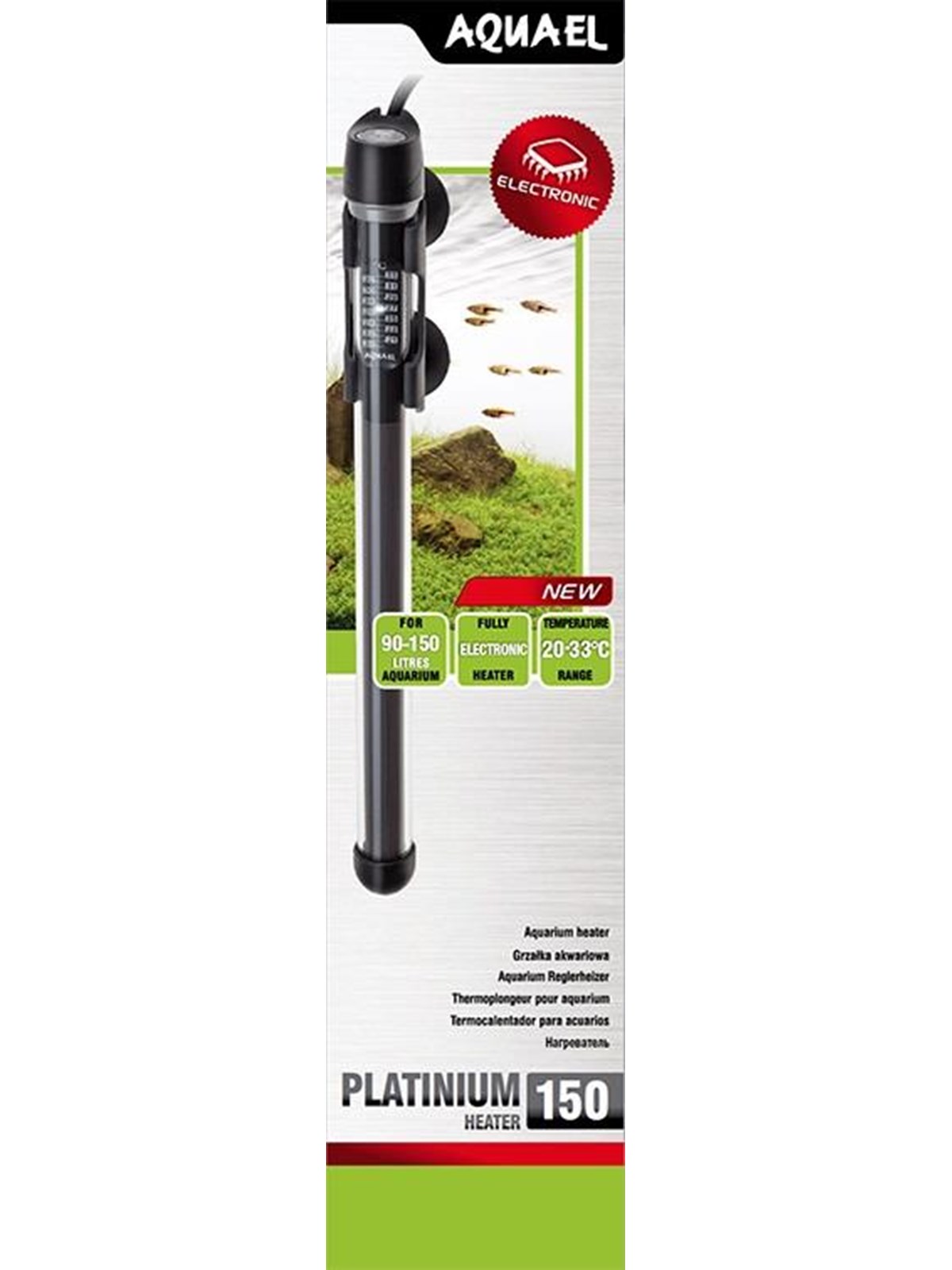 AQUAEL Platinium Aquarium Heater 150W