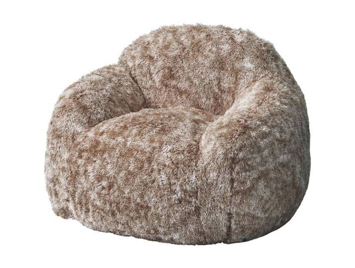 Pouf poire ronde pouf poire velours 94X96X65cm Fauteuil Canapé pouf confortable pour le salon COFFEE