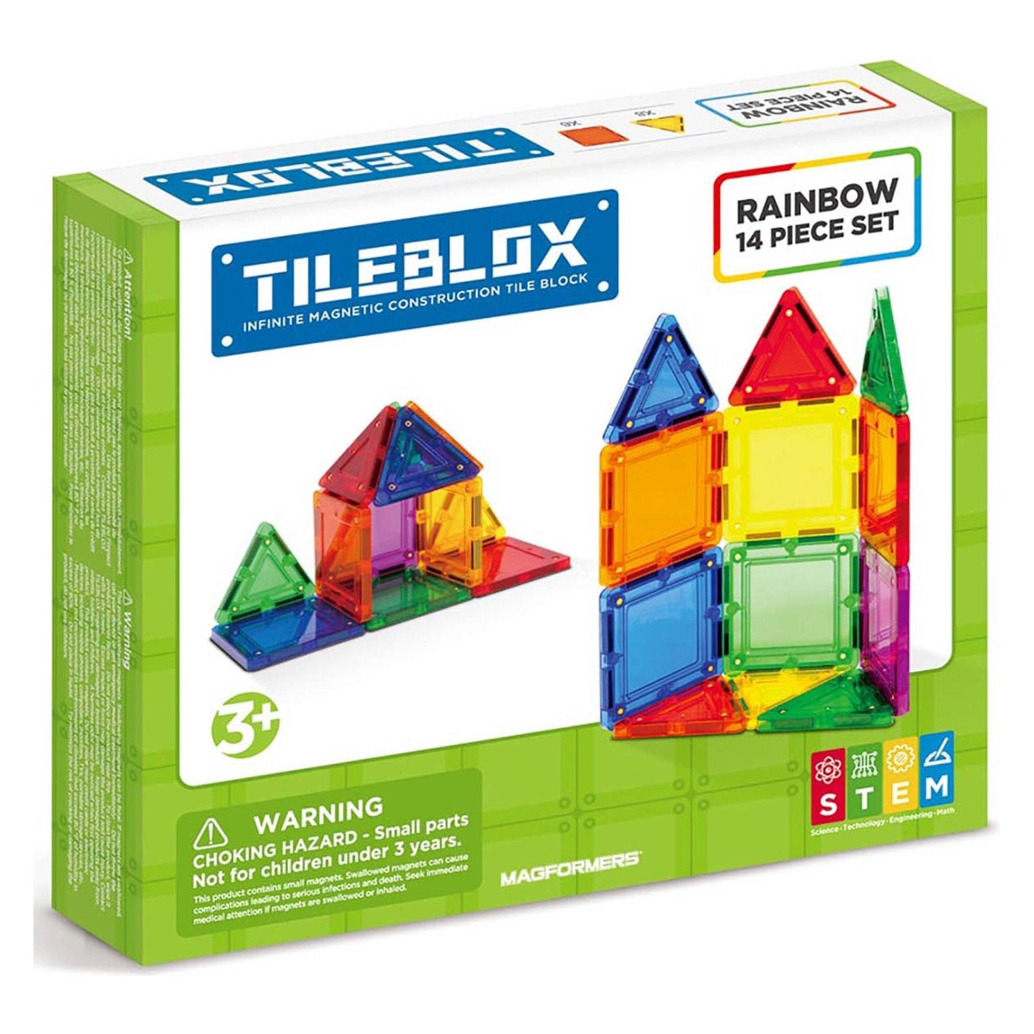 Tileblox Rainbow - 14 pcs set (3200) (3200)