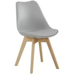 Kayoom Stuhl Lorie 100 2er-Set Grau