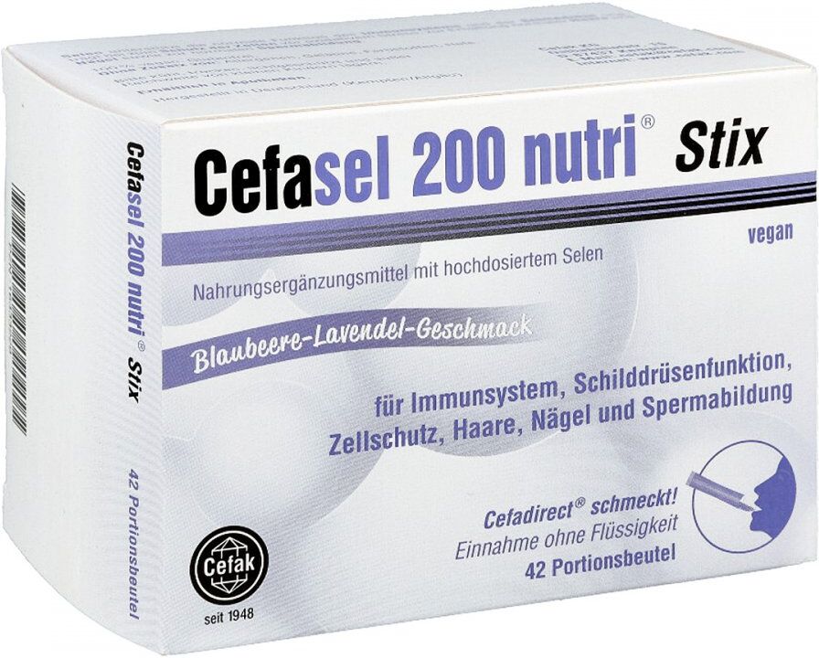 Cefasel 200 nutri Stix 42stk