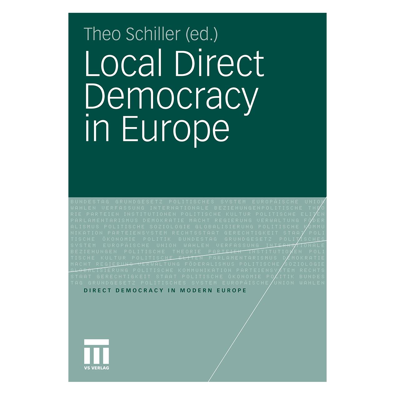 VS Local Direct Democracy in Europe (Englisch, Softcover, Theo Schiller) (55396872)