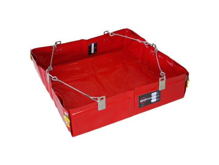 Eccotarp Auffangwanne, ET 02 M Komplettset, 75 l ET 02 M SET (Faltbare Apillbag Decon Dekontaminieren Ölauffangwanne Mulde Auffangwannentasche Regal-Bodenwanne 8110T00020 8110T00021)