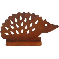 Esschert Design, Aussendekoration, Dekofigur Igel Rostbraun, Eigenschaften: Keine