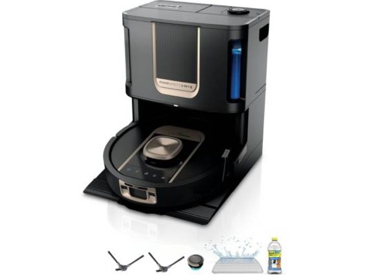Shark - Robot Aspirateur Laveur Powerdetect Thermacharged Noir