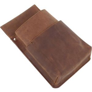 Alassio Kellnertasche 42195, Echt Leder, für Kellnerbörsen bis 19 x 10 cm, braun