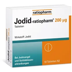 Jodid-ratiopharm® 200 μg Tabletten 50 St