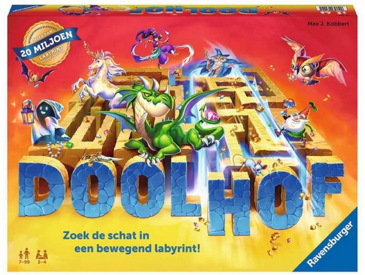 Ravensburger Doolhof - Bordspel - Betoverd doolhof vol verrassingen