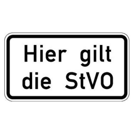 Magni WH.46, 600x330mm Hier gilt sie StVO RAL-Gütezeichen Folie RA1 (81443844)