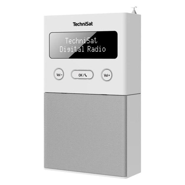 TechniSat DigitRadio Flex 3 weiss (DAB, DAB+, Bluetooth) (0000/5105)
