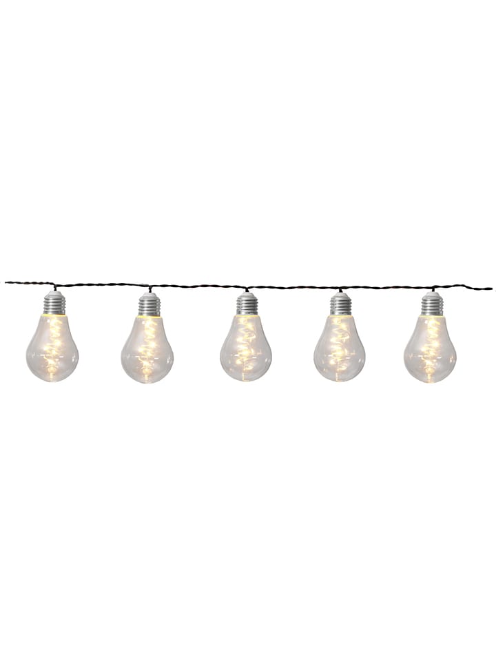 STAR Trading LED-Solarkette "Glow" in Warmweiß - (L)190 cm - onesize