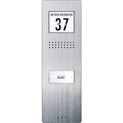 m-e modern-electronics ADV 210 Vistadoor Türsprechanlage Kabelgebunden Außeneinheit 1 Familienhaus Edelstahl
