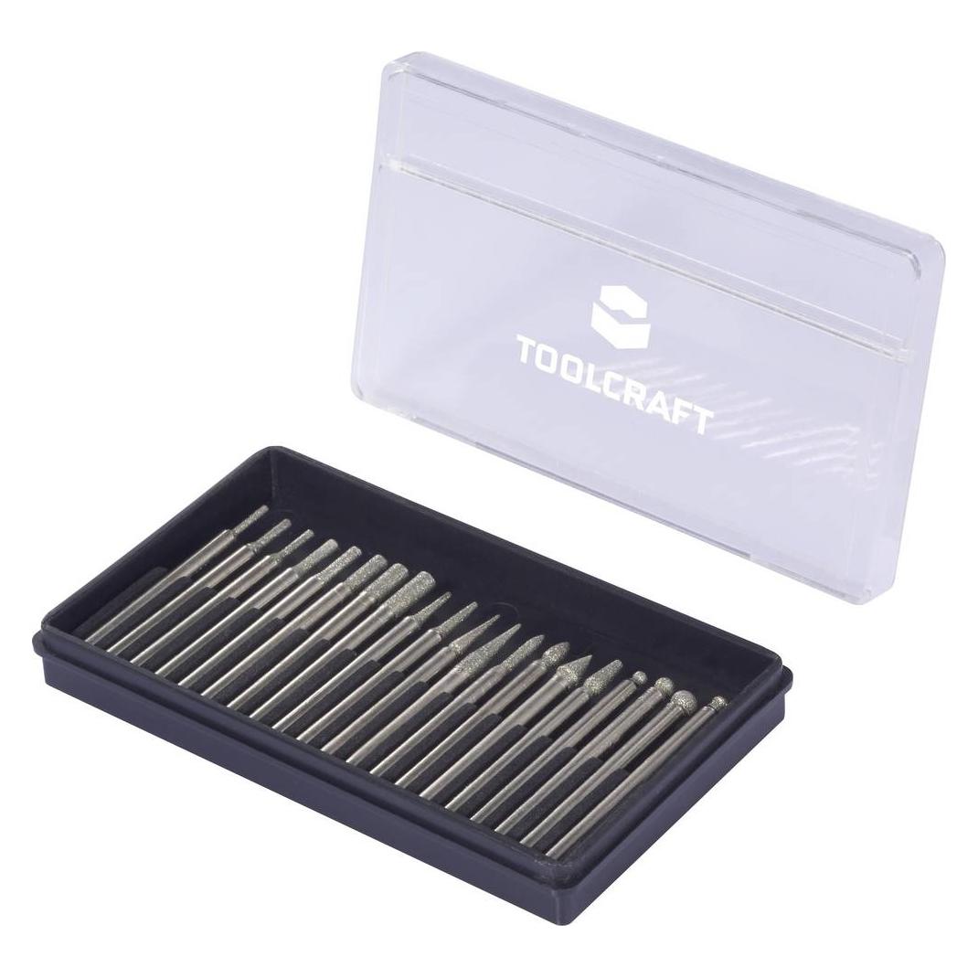 Toolcraft TO-10674225 Diamantschleifstift-Set 1 Set (TO-10674225)